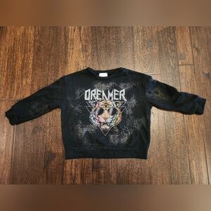 Dreamer Bleached Sweatshirt 12 months